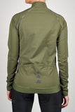 CHAQUETA SOLIDA VERDE MILITAR